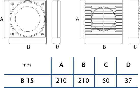 Okenní souprava B-15