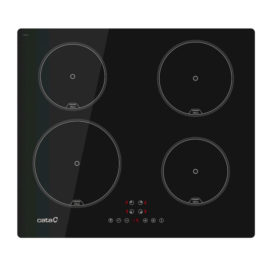 Indukční deska CATA IB 6324 E2 BK 60 cm 4 zóny