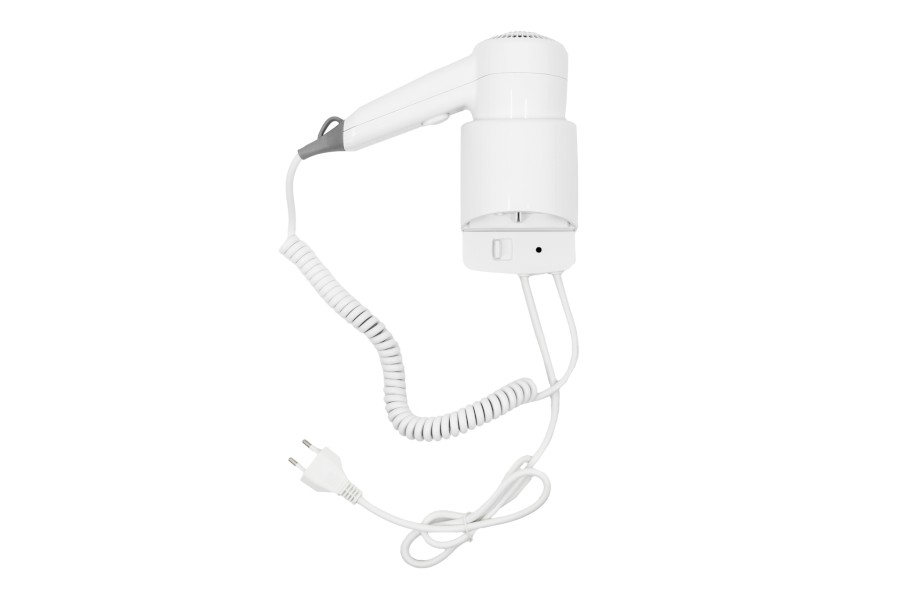 EMPIRE VIENTO 2 HOTELOVÝ FÉN ZÁVĚSNÝ ABS PLAST BÍLÝ