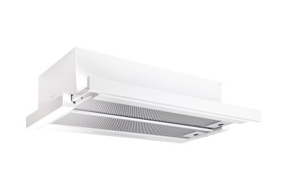 Odsavač par EMPIRE VD STROMBOLI 60 Bílá – jediný výsuv na trhu se zadním i horním odtahem