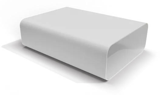 Potrubí ploché 222x89 0,5 m