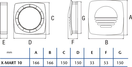 Okenní souprava X-MART-10
